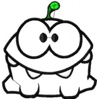 Frog Applique Free Embroidery Design