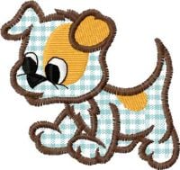 Funny Dog Free Embroidery Design