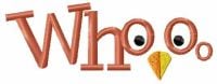 Whooo Free Embroidery Design