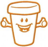 Sport Coffee Free Embroidery Design