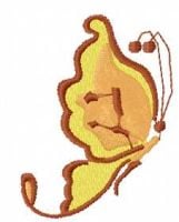 Butterfly Free Embroidery Design 25