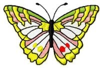Butterfly Oksana Free Embroidery Design