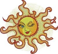 Good Sun Free Embroidery Design