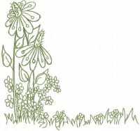 Flowers Behind Fence