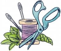 Needlework Set Free Embroidery Design