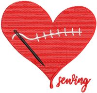 Sewing Heart