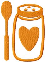 Jar And Spoon