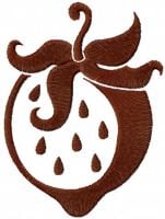 Strawberry Free Embroidery Design1