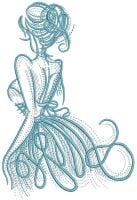 Woman Evening Gown