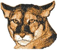 Puma Free Photo Stitch Embroidery
