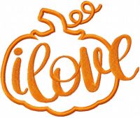 I Love Pumpkin